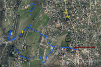 Circuit de la marche Michel Garnier 2015.